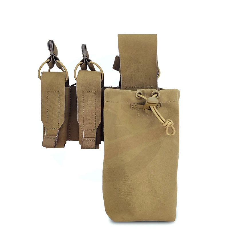 New PRMD Tactical 9mm Double Clip 556 Single Recycling Bag Combination Set