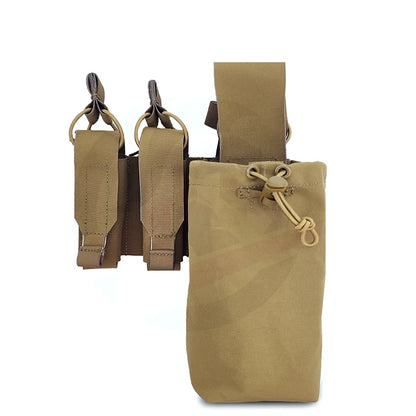 New PRMD Tactical 9mm Double Clip 556 Single Recycling Bag Combination Set
