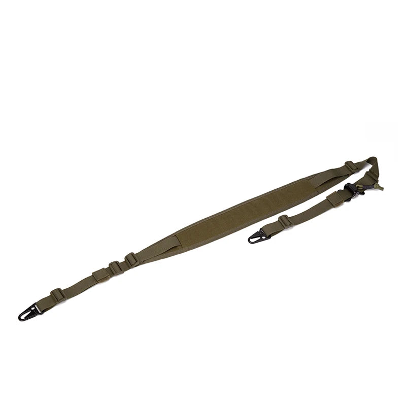 Tactical Rifle Sling Modular Strap Removable 2 Point / 1 Point 2.25" Padded Combat Shooting Hunting Accessories