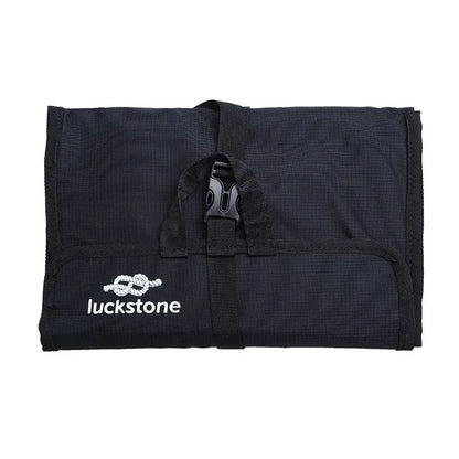 Foldable Rock Climbing Gear Storage Bag 420DNylon Waterproof Organizer with Mesh Pockets for Carabiner Outdoor Camping Equipment