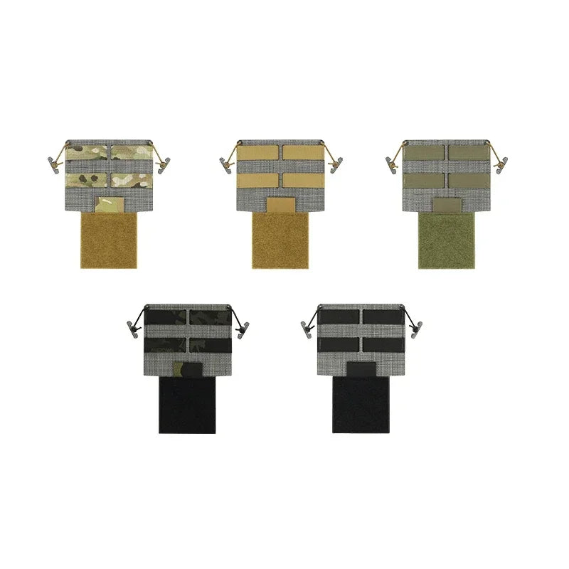 Tactical Vest Chest Platform Plate Molle Chest Hanging Attachment Plate T Type Chest Expansion Board