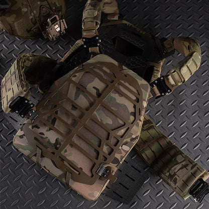 Modular PFM Perforated Lightweight Tactical Vest with Cooling Inner Lining for Outdoor Training