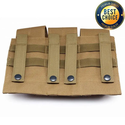 Tactical Molle 5.56mm Magazine Pouch for M4 AR15 CS Rifle Double Triple Mag CS Game Paintball Hunting Accessories Pack