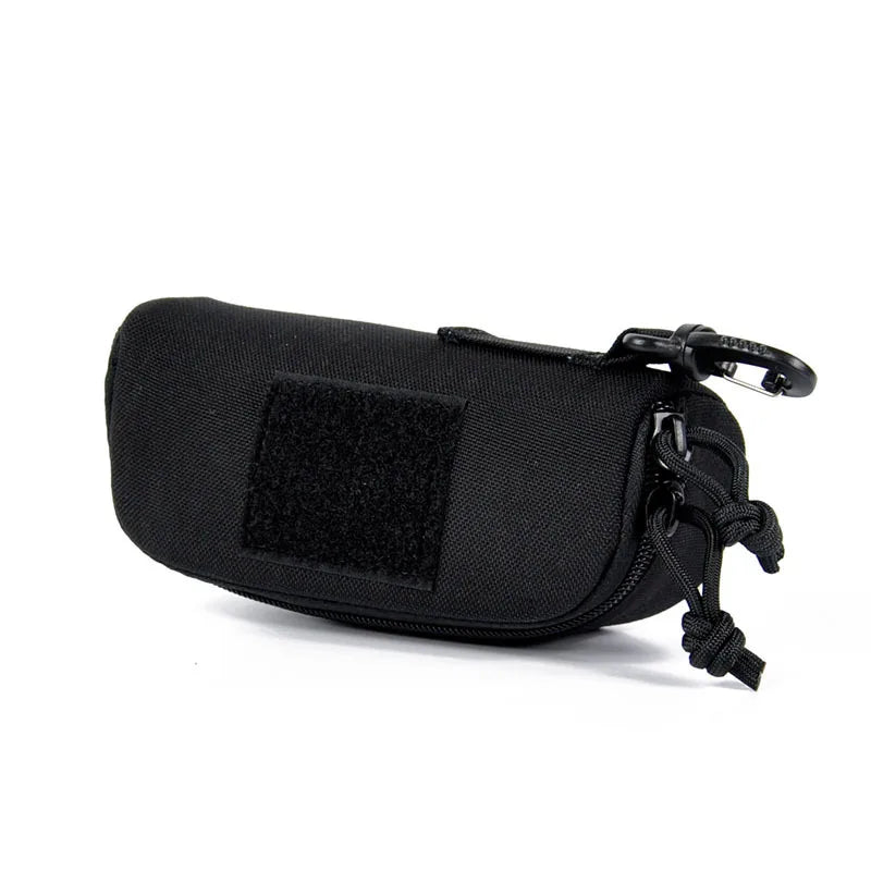 Outdoor Sport Glasses Pouch Sunglasses EDC Goggles Storage Box Molle Hunting Accessories Organizer Eyeglasses Case Bag