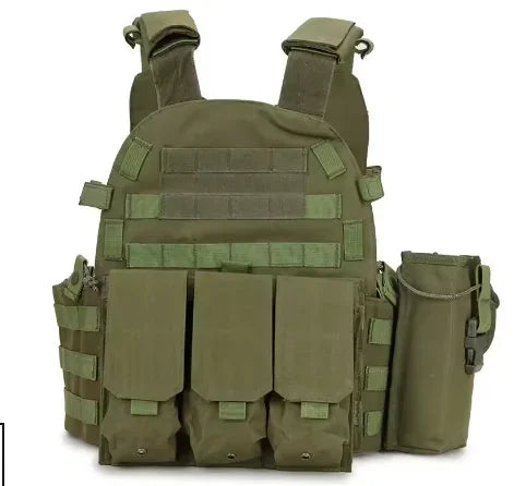 2 Nylon Tactical Vest Body Armor Hunting Carrier Airsoft Accessories Men Combat  Camo Military Army Vest Outdoor CS Hunting