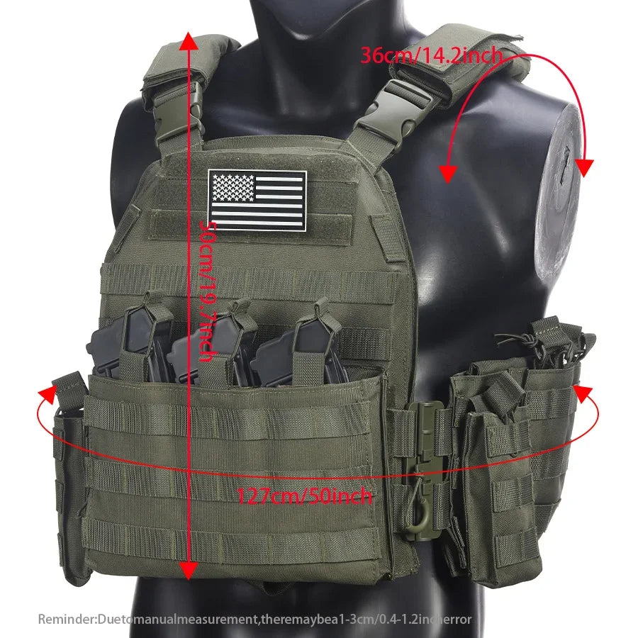Camouflage Hunting Vest Quick Ssssassembly Waist Shoulder Accessory Pouches Hidden Triple Equipment Bag Outdoor Outdoor Vest