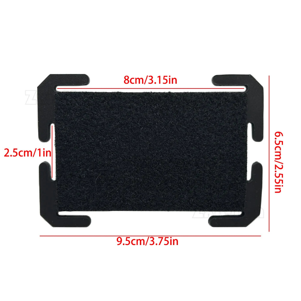 Portable Tactical Molle Patches Attachment Hook Loop DIY Patch Badge Panel Morale Patche Board Hunting Backpack Vest Accessories