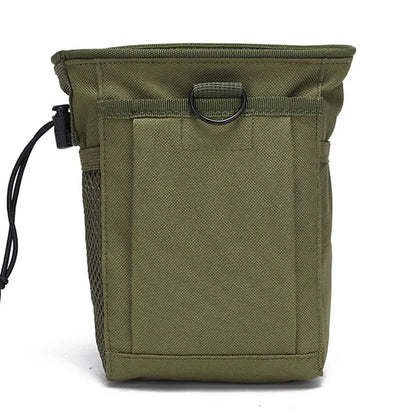 Outdoor new 3-5L camouflage MOLLE 600D nylon recyclable waist bag accessory bag garbage bag