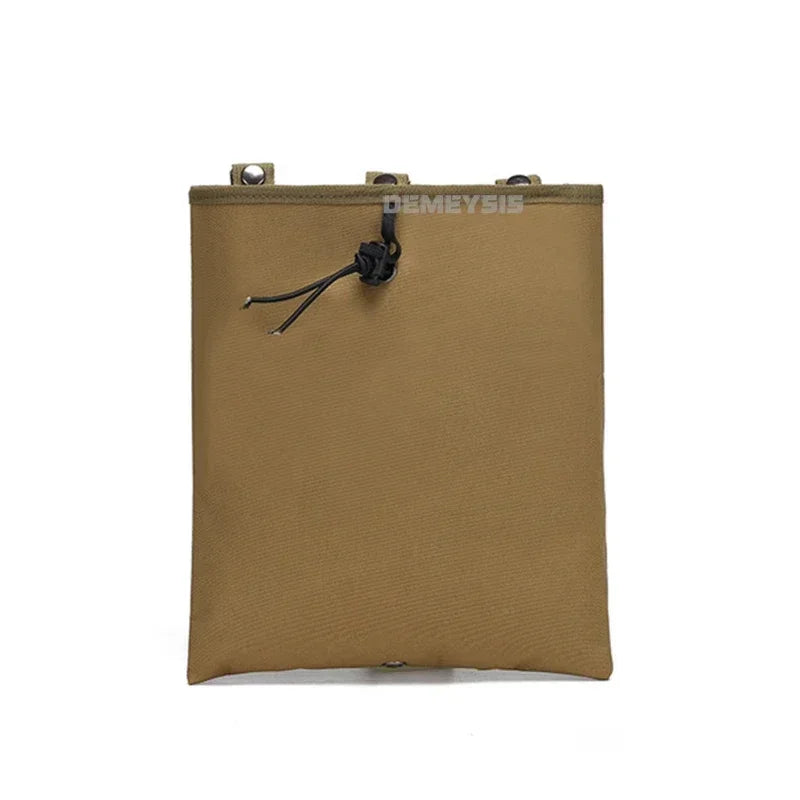 Tactical Molle Dump Magazine Pouch Mag Drop Pouches Hunting CS Gun Ammo EDC Bag Recycling Storage Bag