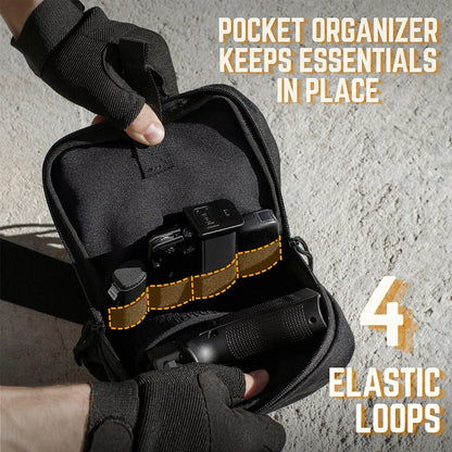 Tactical Chest Bag Sling Shoulder Bag Concealed Carry Gun Bag Crossbody Qiuck Access Pistol Bag EDC Fanny Pack for Hunting Camp
