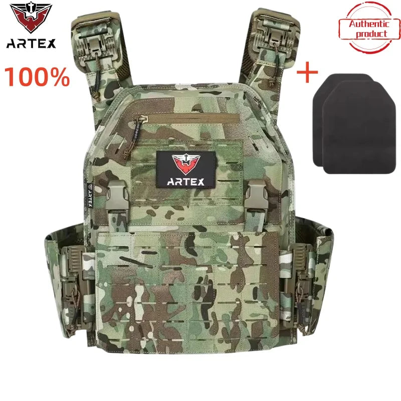 ARTEX Tactical Vest Outdoor Hunting Plate Carrier Protective Adjustable Vest Airsoft Carrier Combat Equipment 6094 vest