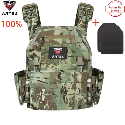 ARTEX Tactical Vest Outdoor Hunting Plate Carrier Protective Adjustable Vest Airsoft Carrier Combat Equipment 6094 vest