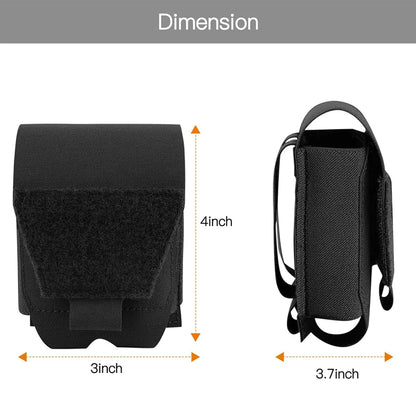 Handcuffs Pouch Molle Shackles Case Universal Handcuffs Holster Quick Release Standard Chain Cuffs Holder for Tactical Vest
