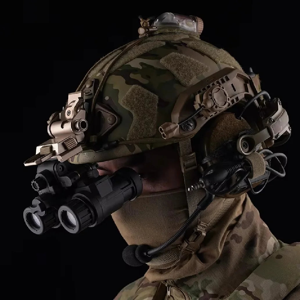 AN/PVS31 Binocular Night Vision Model Dual-Tube Goggles Dummy Props Airsoft Helmet Accessories  for Hunting Cosplay