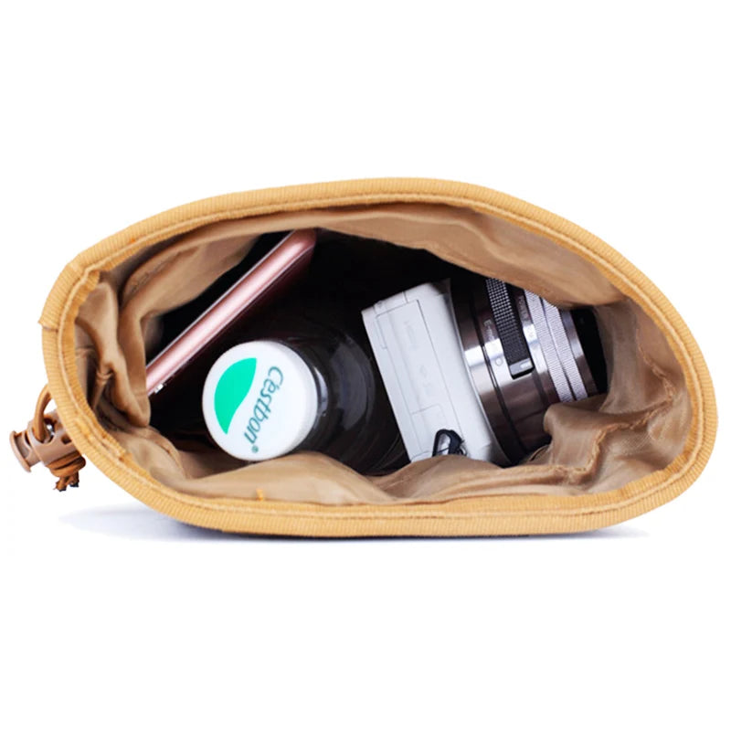 New Outdoor 3-5L Molle Nylon Dump Drop Pouch Recycle Waist Pack Bags Ammo Recycle Bag Hiking Hunting Accessories Bag﻿
