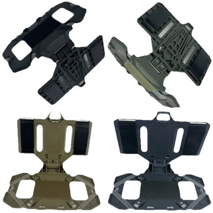 Tactical MOLLE Admin Panel Foldable Phone GPS Holder Chest Rig Vest Accessory For Hunting Airsoft Outdoor