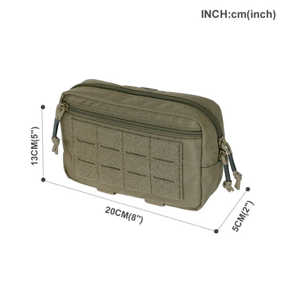 Tactical Molle Pouch Multi-Purpose Compact Tactical Waist Bags EDC Utility Pouch Outdoor Tool Bags Portable Pouches