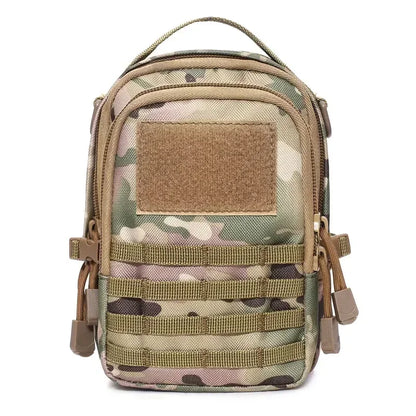 Tactical Molle Pouch Small, EDC Utility Pouch Tactical Tool Pouches Bag Compact Multi-Purpose Waist Pouch Hunting Shoulder Bag