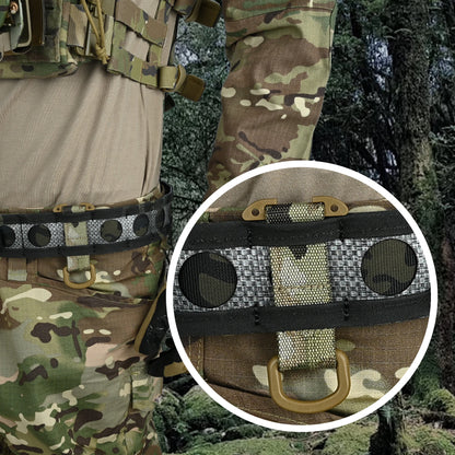 Tactical Gear Molle Clip D Hook,T-Mount Molle Key Holder Plastic Carabiner for Glove Clip Tactical Backpack Belt Accessories