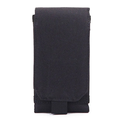 MOLLE Tactical Phone Pouch Outdoor Universal Smartphone Pouch 600D Nylon Belt Waist Bag for Hunting Travel Hiking