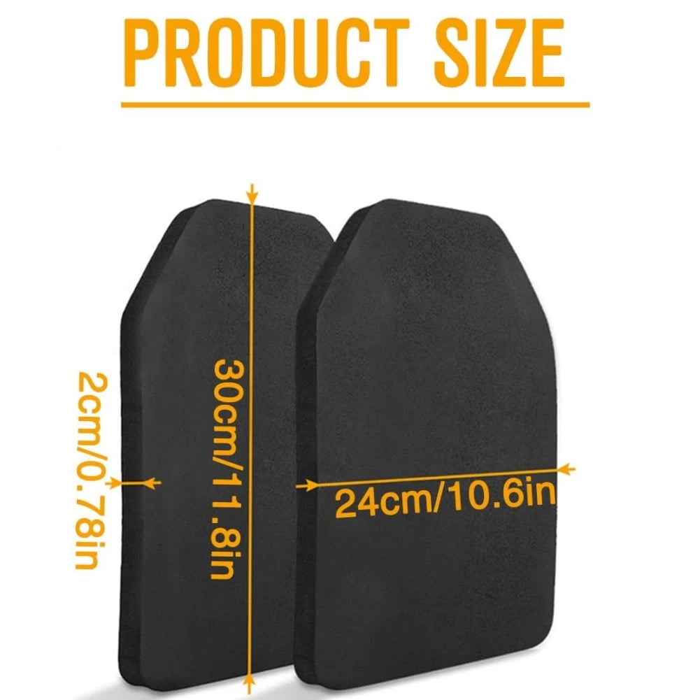 Tactical Airsoft Foam Plates EVA Airsoft Paintball Foam SAPI Pad for Vest Inner Liner Foam Plates 12x10Inch
