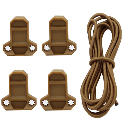 Tactical Vest SS Magazine Bag Anti Slip Rubber "T" Type Quick Mag Pull Tab Bag Elastic Rope Safety Buckle