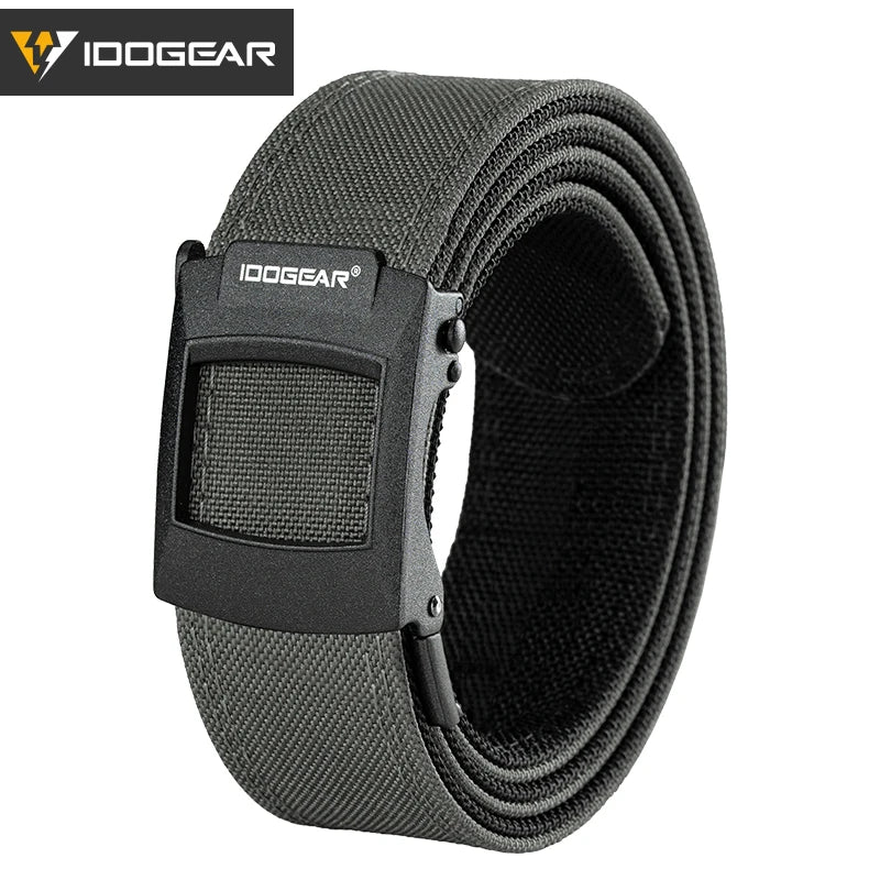 IDOGEAR 1.5 Inch Hard Tactical Belt With Adjustable Buckle 1000D Nylon for EDC CCW Duty Use 3448