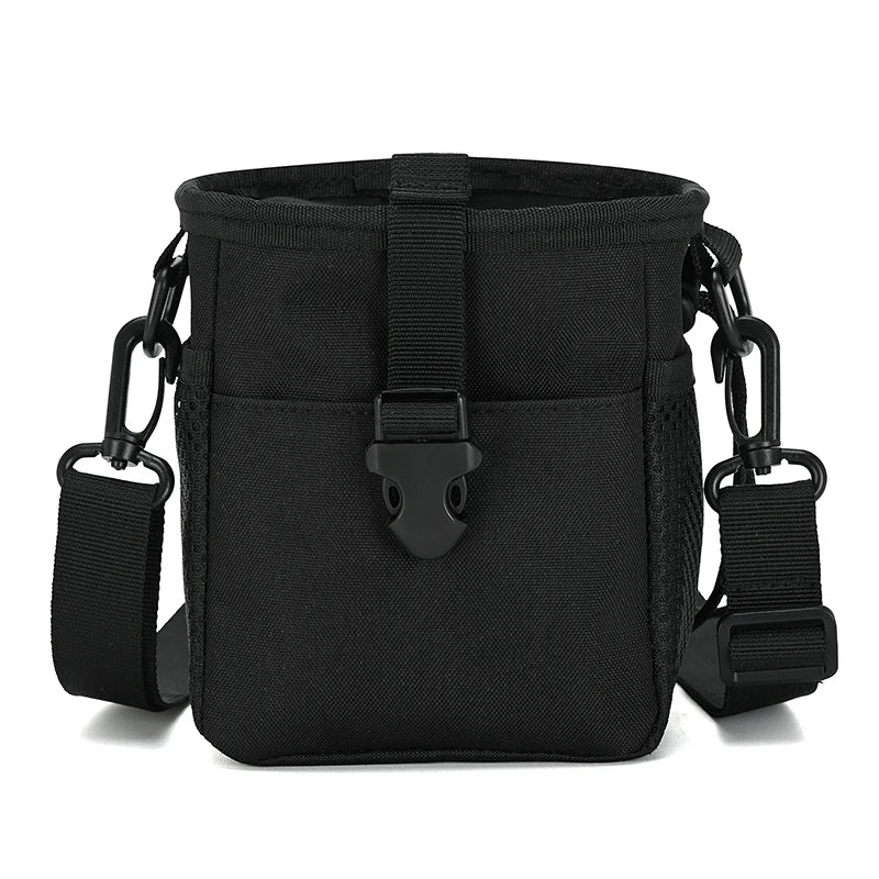 Tactical Magazine Dump Pouch Molle Drawstring Utility Belt Fanny Hip Holster Bag Outdoor Recovery Ammo Pouch Should Waist Bag