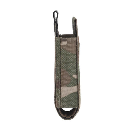 Elastic Pistol Mag Pouch 9MM Elastic 9mm Pistol Magazine Pouch Quick Access MOLLE Panel Airsoft Sidearm Organizer