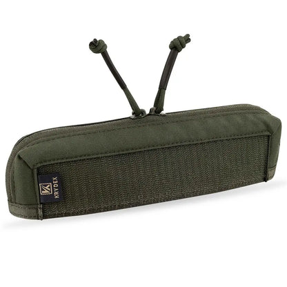 KRYDEX Tactical Zipper Insert Cover Pocket Pouch Double Zipper For MK3 MK4 Chest Rig Airsoft Paintball Hunting Vest Accessories