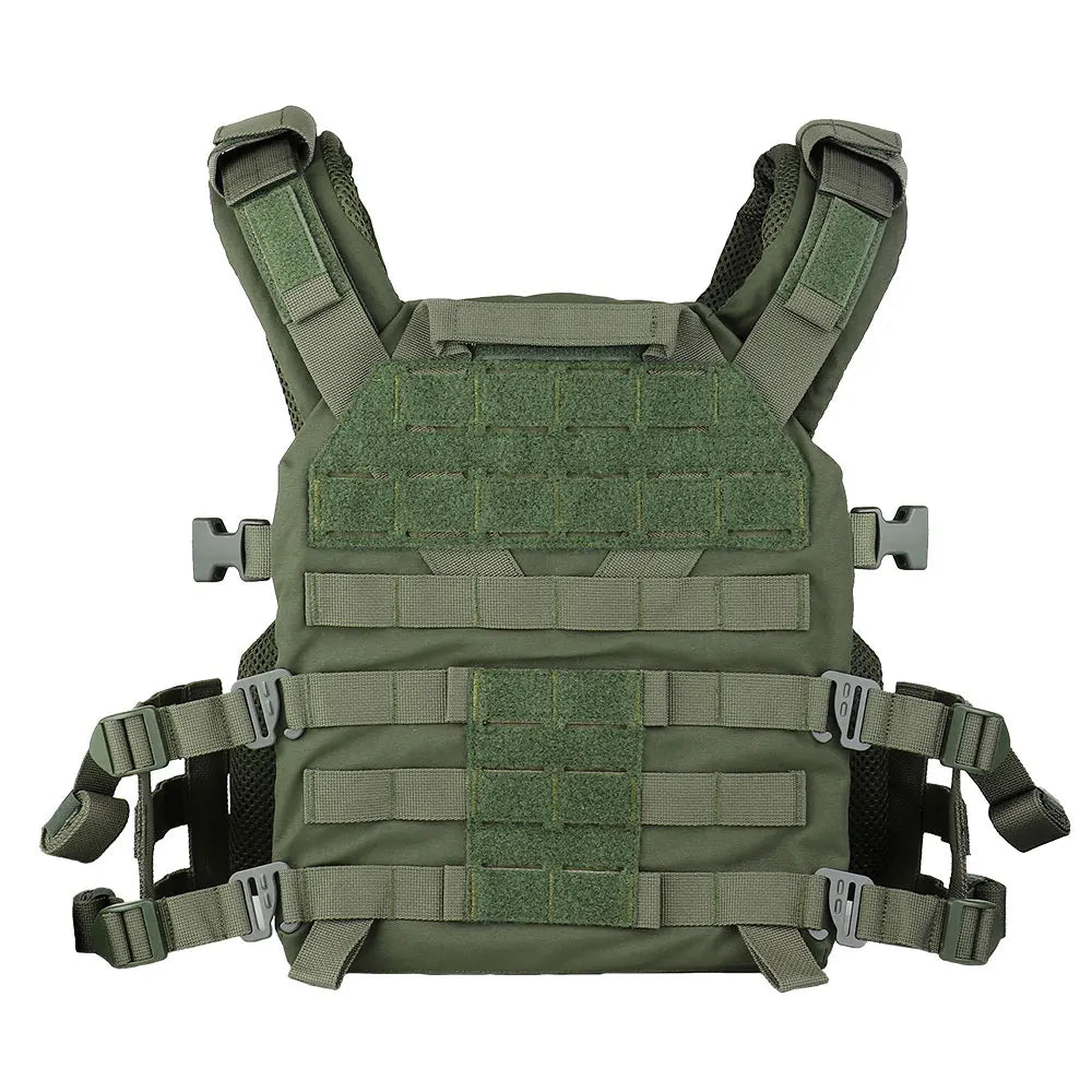 K series Plate Carrier Camo Style Full-Size Universal Ranger Green Hunting Vest Airsoft Tactical Gear with Quick-release System