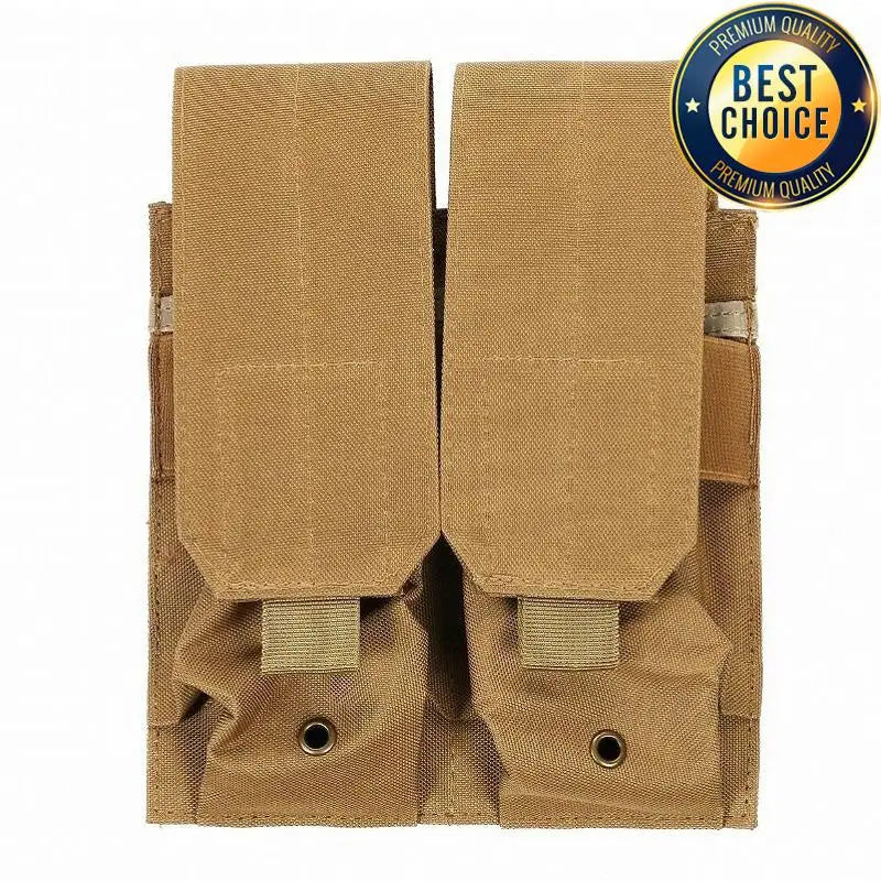 Tactical Molle 5.56mm Magazine Pouch for M4 AR15 CS Rifle Double Triple Mag CS Game Paintball Hunting Accessories Pack