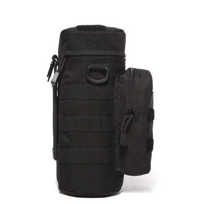 Outdoor tactical multi space water kettle, durable backpack equipment for travel, camping, hiking, cycling, fishing, and hunting