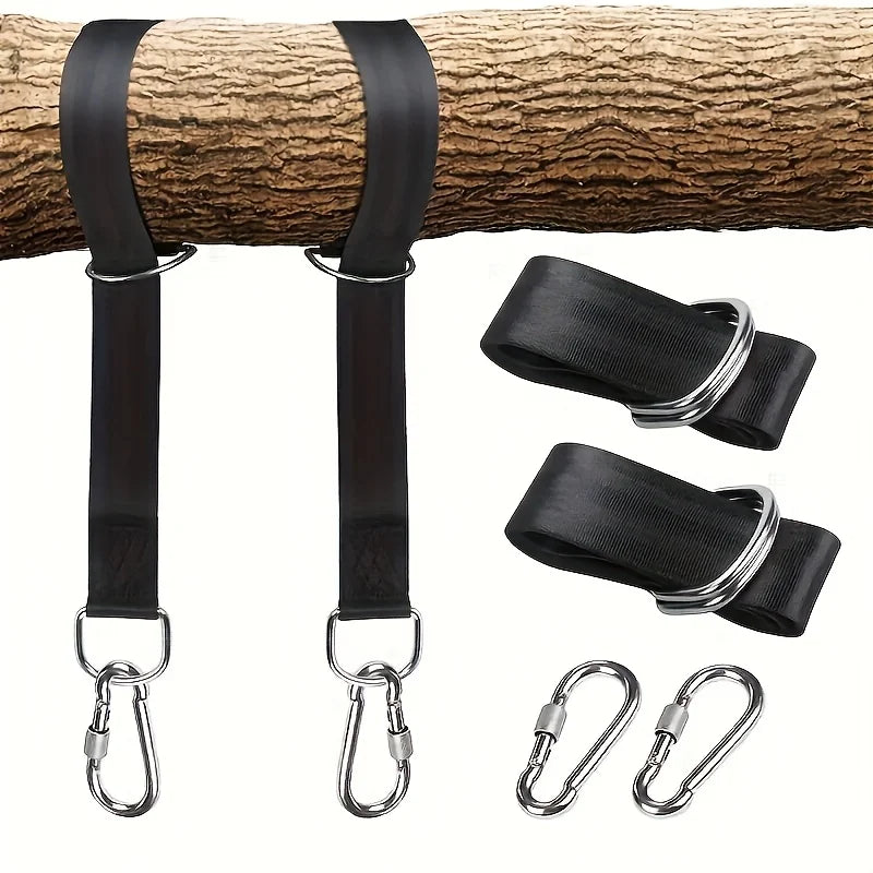 Outdoor Hammock Rope Hammock Special Tree Tie Rope Nylon Strap Swing Rope Bar Hanging Strap Hiking Accessories Camping Equipment