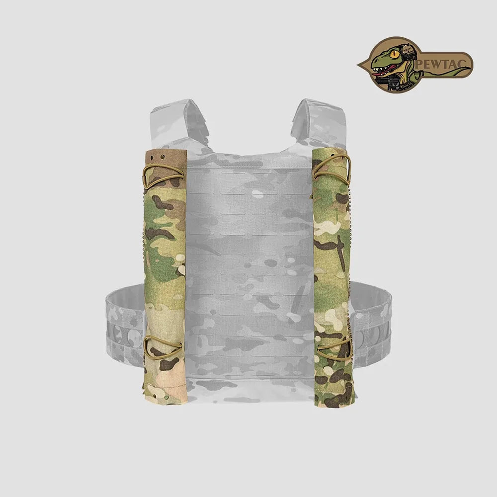 1 Pair PEW TACTICAL Pharaoh Style C4 Pouch FCPC Backpack Back Panel Breach Quiver Long Strip Tool Kit