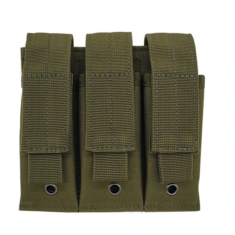Tactical 9mm Molle Pistol Magazine Pouch Hunting Holster Molle Triple Double Single Mag Pouch for G17 P226 M9 hunting items