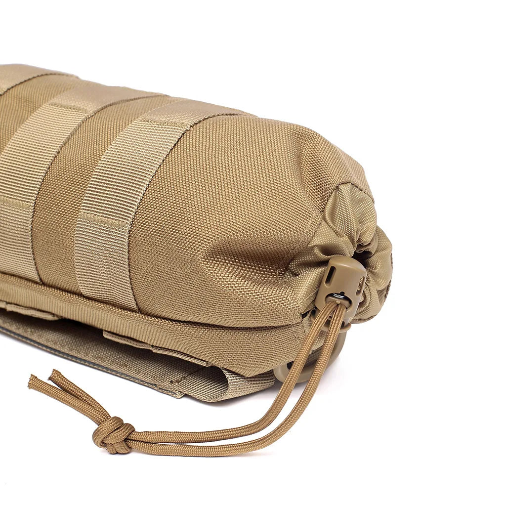 Outdoor Molle Water Bottle Pouch Waist Bag Holder Travel Camping Hiking Cycling Fishing Hunting Water Bottle Kettle Carrier