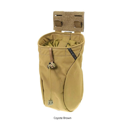 PEW TACTICAL CP Style Folding Dump Pouch MOLLE Drawstring Multi‑Purpose Utility Storage Pouch for Tactical Vest Belt PH110