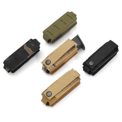 Laser Cut Molle 9mm Magazine Pouch for  17 M9 Single Mag Bag Flashlight Pouch Knife Holster Hunting Gear