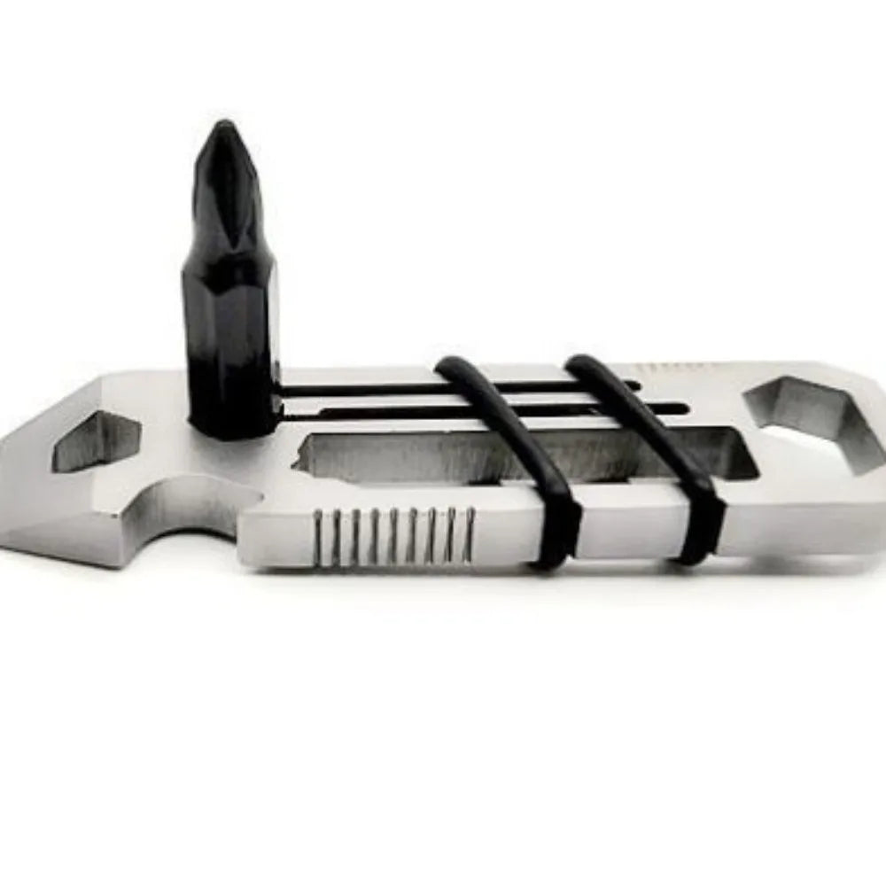 1 pc Outdoor Wrench Inner 6 Angle Wrench Multifunctional EDC Key Combination Hand Tools Camping Kit