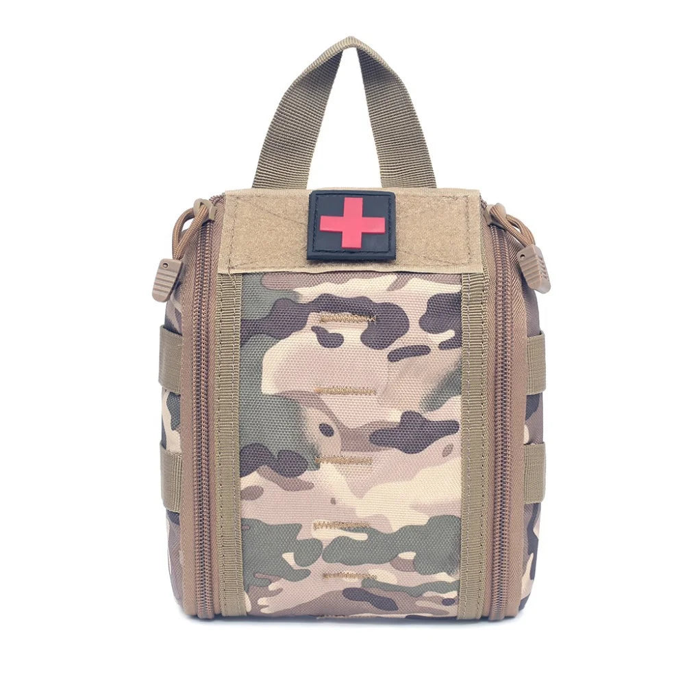 New IFAK EDC Bag Waist Belt Pack Hunting Vest Emergency Tools Pack Outdoor Medical First Aid Kit Camping Survival Pouch