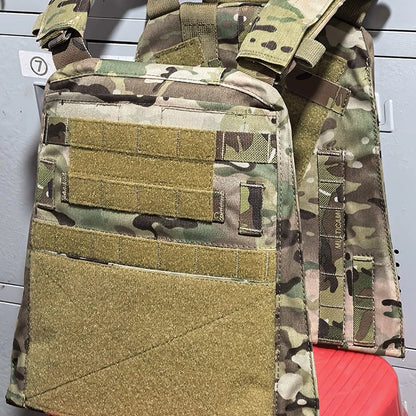The Main Body Of The 301 Model AVS Tactical Vest With The Front And Back Panels Is Made Of Domestically Produced Nylon Material