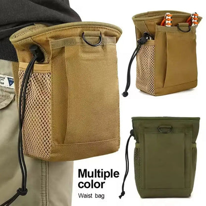 New Outdoor 3-5L Molle Nylon Dump Drop Pouch Recycle Waist Pack Bags Ammo Recycle Bag Hiking Hunting Accessories Bag﻿