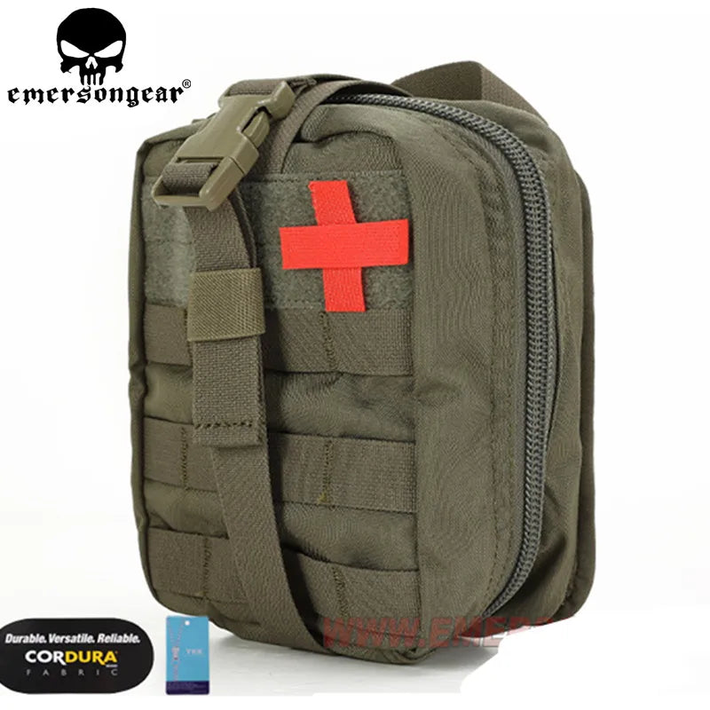 Emergency First Aid Kit Bag - Molle Medical Pouch for Hiking Hunting Outdoor Camping - Survival Waist Pocket Flagship Design
