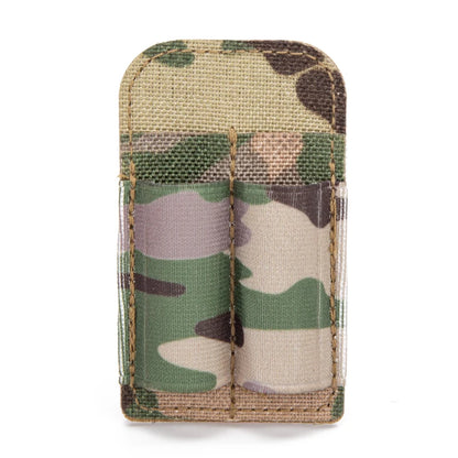 Tactical 2 Rounds Buttstock Ammo Pouch 7.62mm Bullet Magazine Hunting Accessories 2 Hole Ammo Shell Holder Shotgun Bullet Pouch