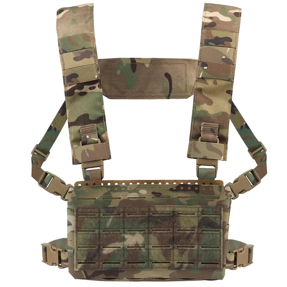 Tactical Chest Rig MK5 Micro Fight Chassis MKV Fit 5.56 M4 AR15 Mag Pouch Adjustable MOLLE Airsoft Hunting Vest Chest Rig Gear