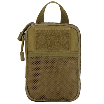Tactical Molle EDC Pouch - Compact Utility Tool Organizer, Mini Medical Waist Pack & Phone Case Holder for Camping, Hunting