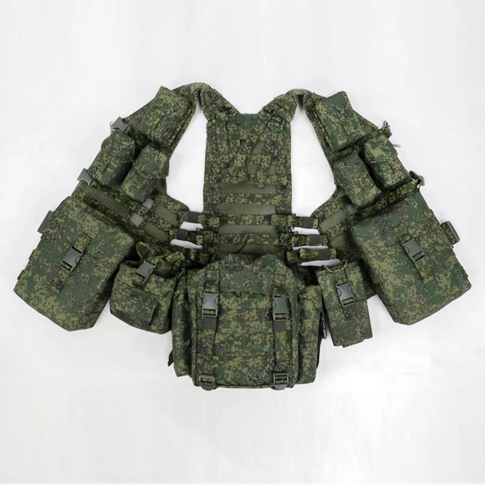 Tactical Air Soft Russian Third Generation 6sh117 Tactical Tank Top EMR Ribbon Russian Little Green Man Equipment Accessories