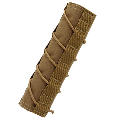 .1PC Tactical Suppression Cover,18cm  Protective Case,Suppressor Mirage Heat Shield Sleeve Shooting Cover..