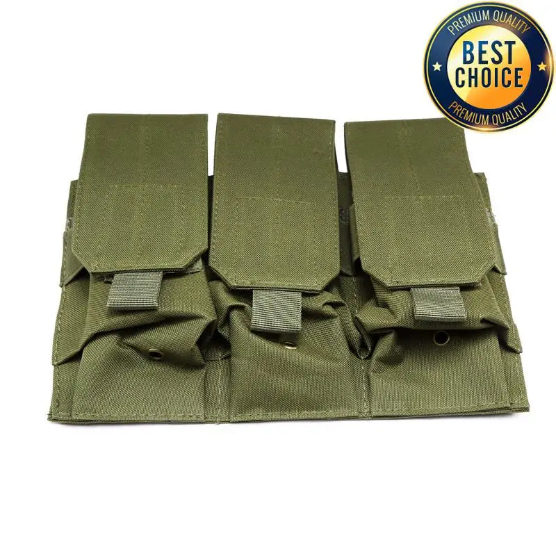Tactical Molle 5.56mm Magazine Pouch for M4 AR15 CS Rifle Double Triple Mag CS Game Paintball Hunting Accessories Pack